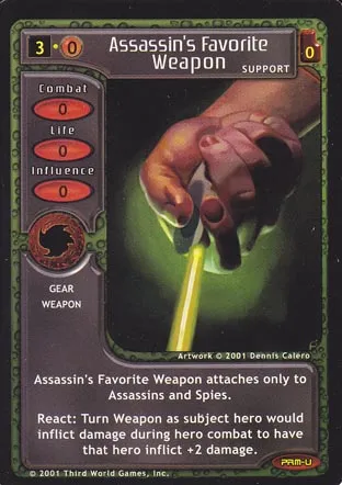 Assassins Favorite Weapon